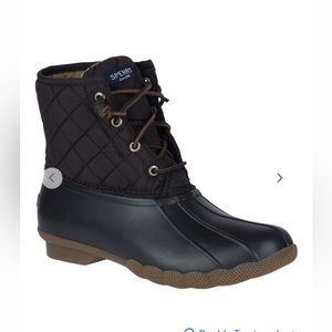 Sperry Saltwater Quilted nylon rain boot